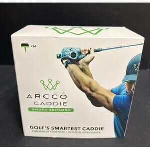 Arccos Caddie Golf Rangefinder GPS Sensor X14 Caddie Advice Performance Wind